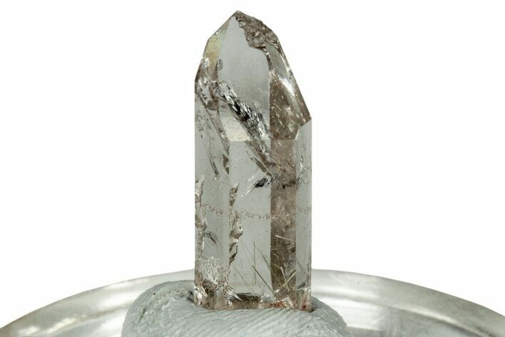 Glassy Rutilated Quartz Crystal - Brazil #244755